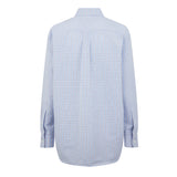 Bottega Veneta Cotton Linen Check Shirt With Bv Embroidery