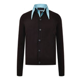 Prada Collared Cardigan