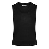 Saint Laurent Le Cassandre Knitted Vest Top