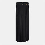 Burberry Pleat Black Skirt