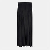 Burberry Pleat Black Skirt