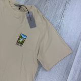 Christian Dior Men’s Beige T-shirt - XL Oversized
