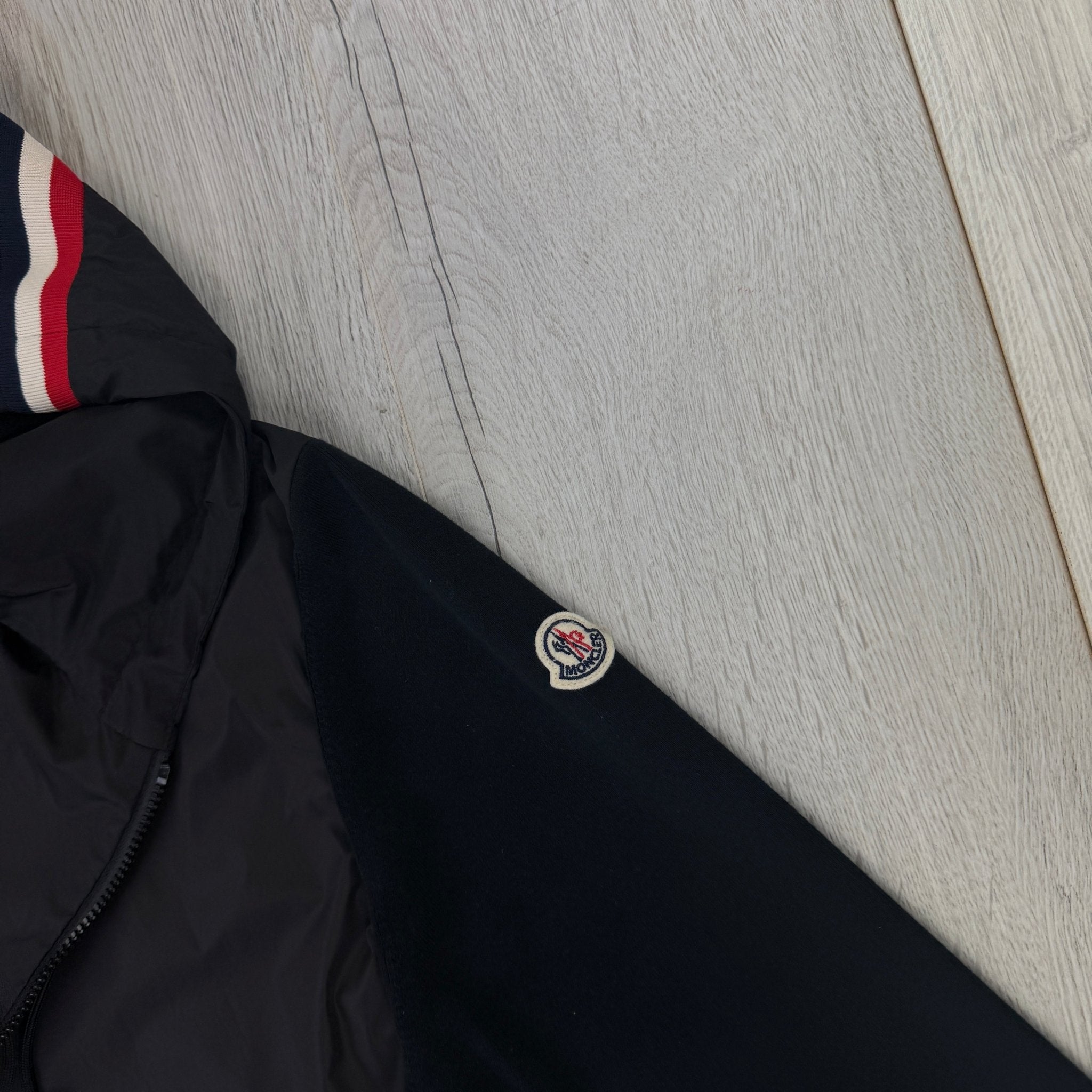Moncler Men’s Black Maglia Tricot Cardigan - 3XL (Fit XL/XXL) - Morely TrendsMoncler Type here:)