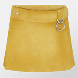 Prada Suede Mini Skirt