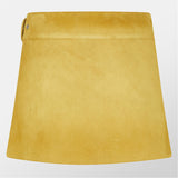 Prada Suede Mini Skirt