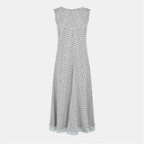 Fendi Silk Sleeveless Midi Dress