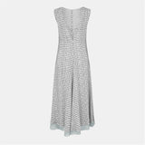 Fendi Silk Sleeveless Midi Dress