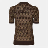 Fendi Ff Short Sleeve Jumper