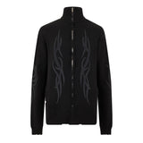 Balenciaga Bal Zip Cardigan
