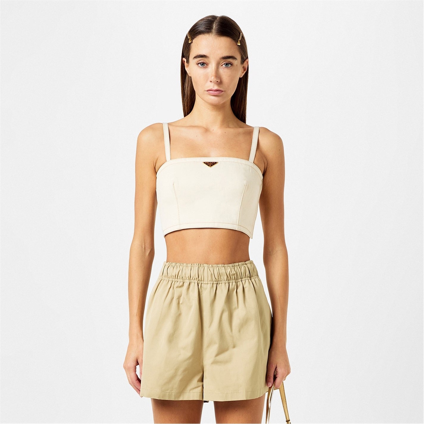 Prada Bandeau Strap Top