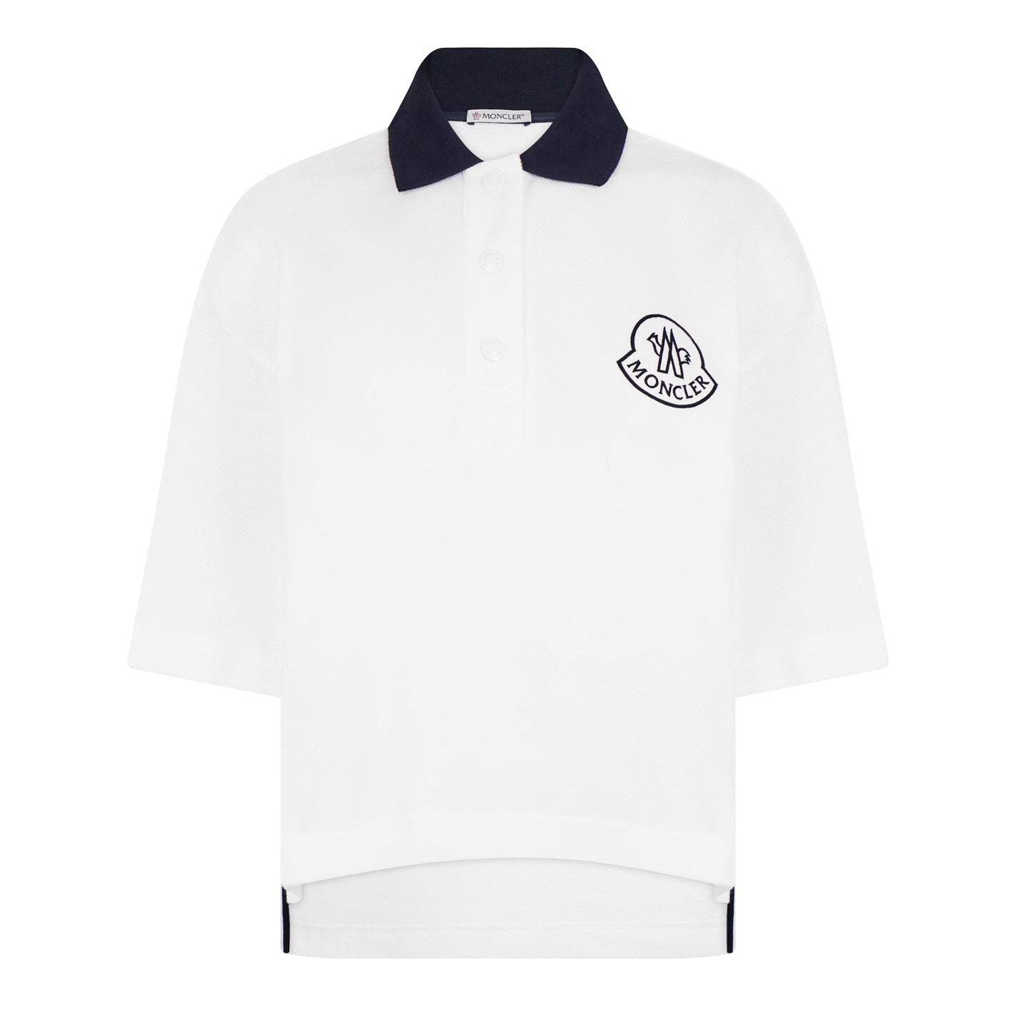 Moncler Cropped Polo Top