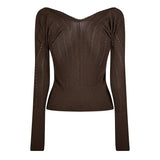 Jacquemus Pralu Logo Ribbed-Knit Top