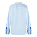 Prada Fringed Poplin Shirt