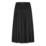 Prada Safety Pin Pleated Midi Skirt