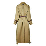 Prada Single-Breasted Cotton Twill Trench Coat