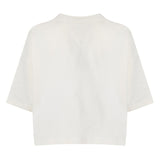 Bottega Veneta Leather Patch Cropped T-Shirt