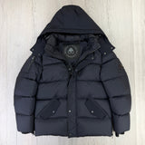 Moose Knuckles Men’s Black Down Jacket - Medium - Morely TrendsMoose Knuckle Type here:)