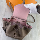 Louis Vuitton Women’s Montsouris MM in Tourtelle, Leather Backpack - Morely TrendsLouis Vuitton Type here:)