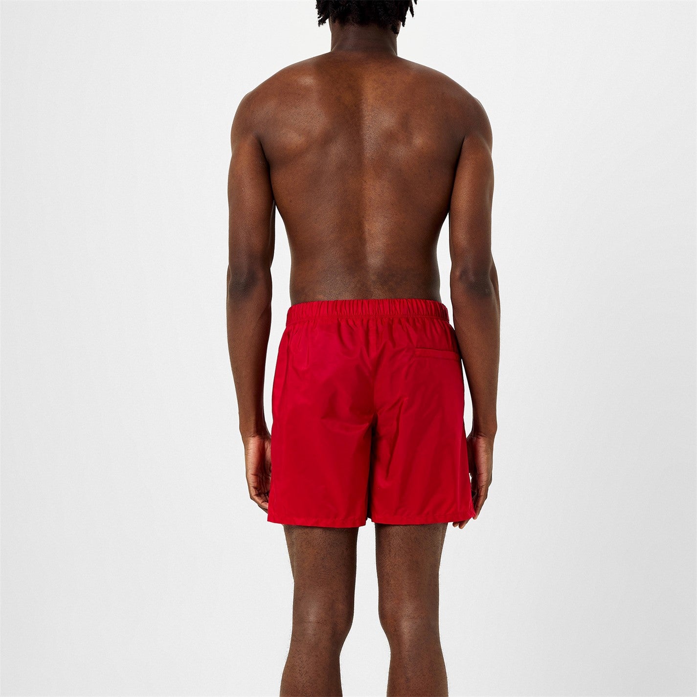 Prada Triangle Interlock Swim Shorts