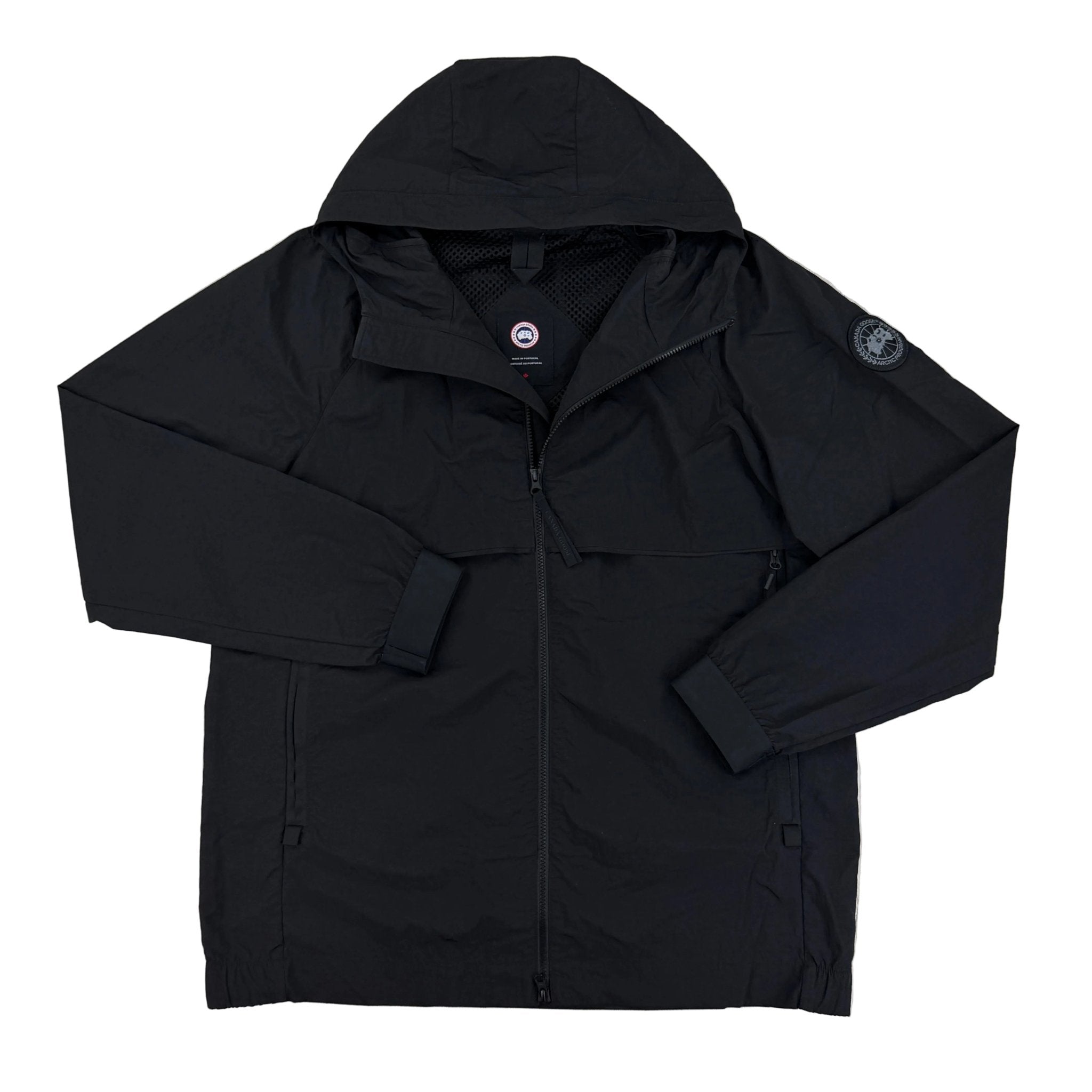 Canada Goose Men’s Black Rain Jacket Black Badge - XL (Fit XXL) - Morely TrendsCanada goose Type here:)