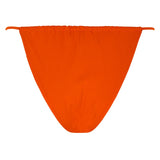 Saint Laurent Drawstring Tanga Bikini Bottoms