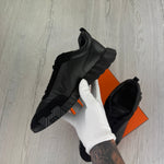 Hermes Men’s All Black Suede Bouncing Sneakers - 42.5 Fit (Uk 8.5) - Morely TrendsHermes Type here:)