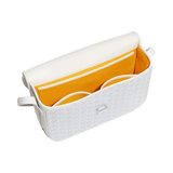 Goyard Goyardine Belvedere II White MM Messenger Bag