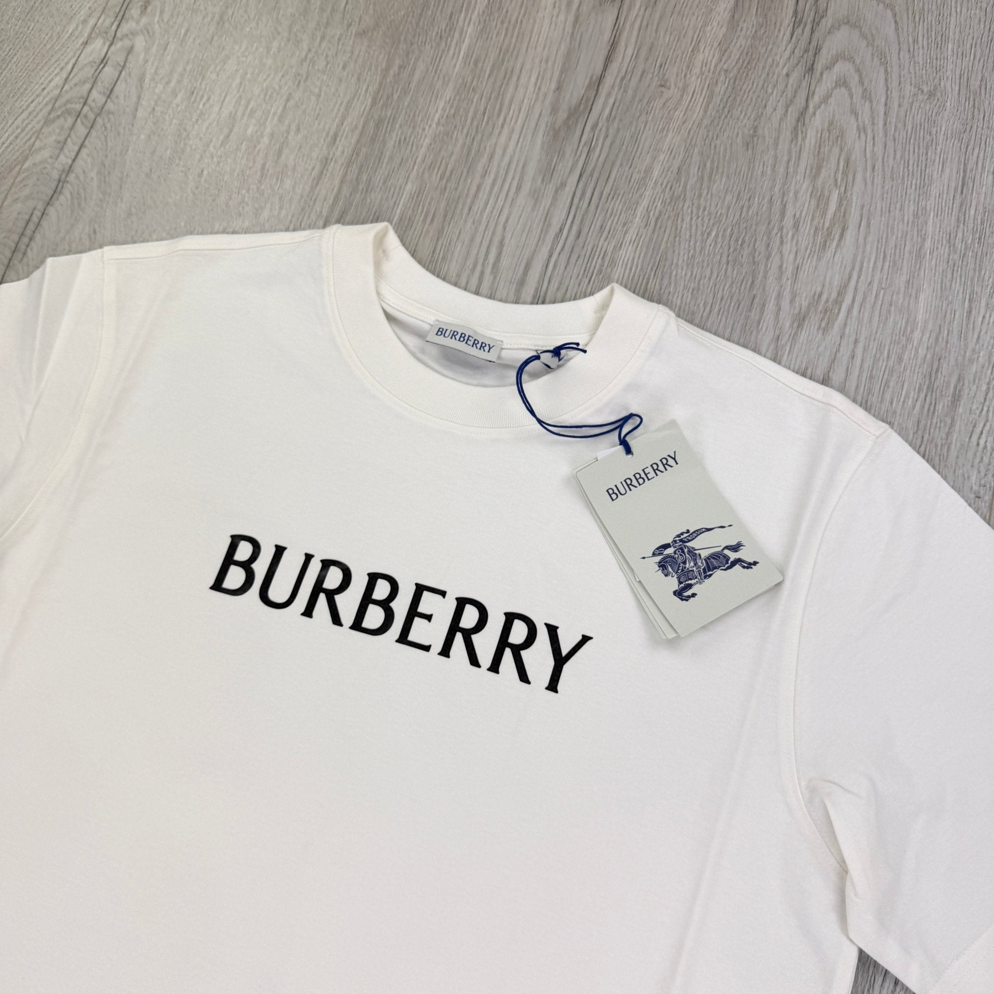 Burberry Men’s White T-shirt - Morely TrendsBurberry Type here:)