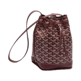 Goyard Petit Flot Bucket Bag Burgundy