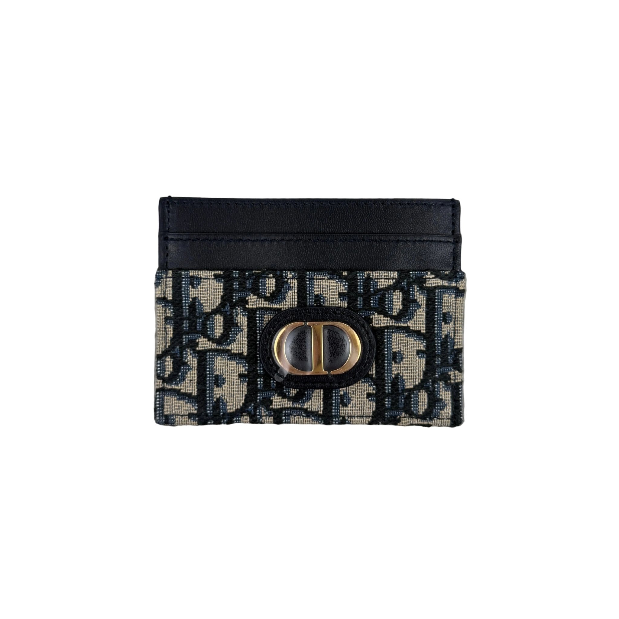 Dior Jacquard Oblique Card Holder Gold CD - Morely TrendsDior Type here:)
