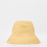 Prada Crochet Logo Hat