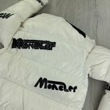 Moncler Mare Giubbotto Men’s White Puffer Jacket - Size 3