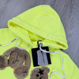 Palm Angels Kill The Bear Neon Yellow Hoodie