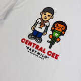 Bape x Central Cee Men’s White T-shirt  - Medium