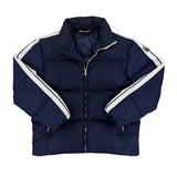 Palm Angels Men’s Navy Track Down Puffer Jacket - Small
