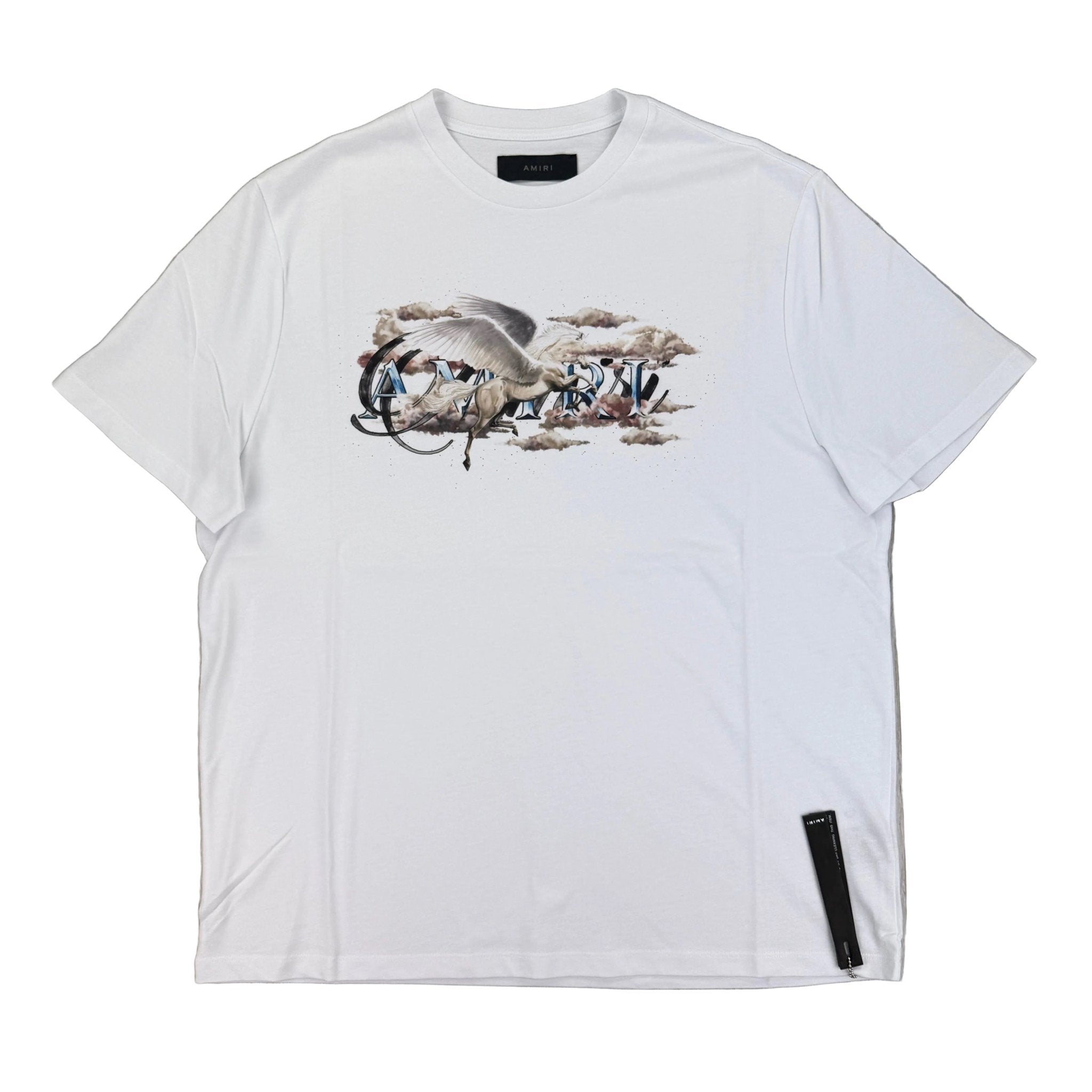 Amiri Men’s Pegasus White T-shirt - Morely TrendsAmiri Type here:)