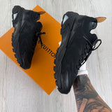Louis Vuitton Men’s All Black Tatic Trainers - Uk 7 (Fit 8/8.5)