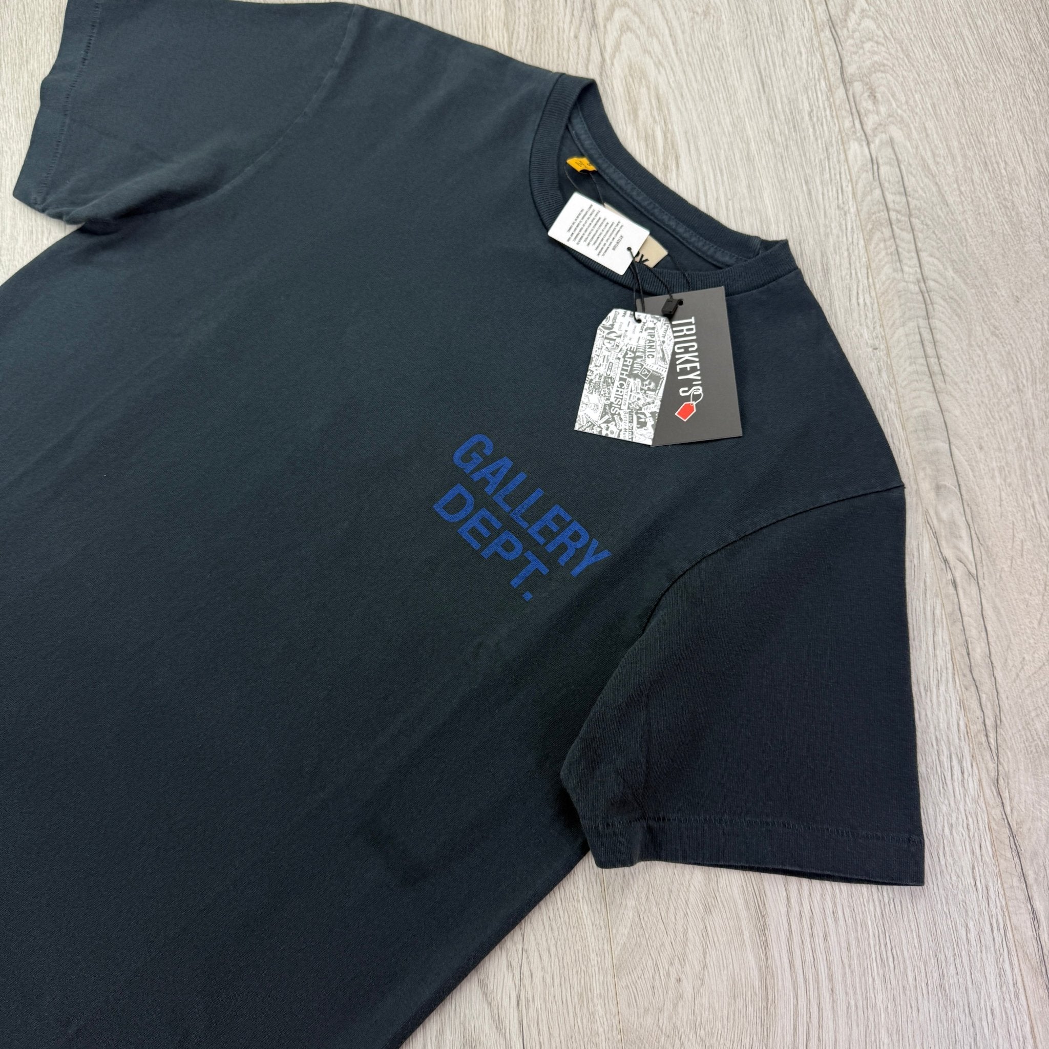 Gallery Dept Men’s Navy T-shirt - Morely TrendsGallery Dept Type here:)