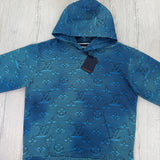 Louis Vuitton Men’s Blue 3D Illusion 2054 Pullover Hoodie