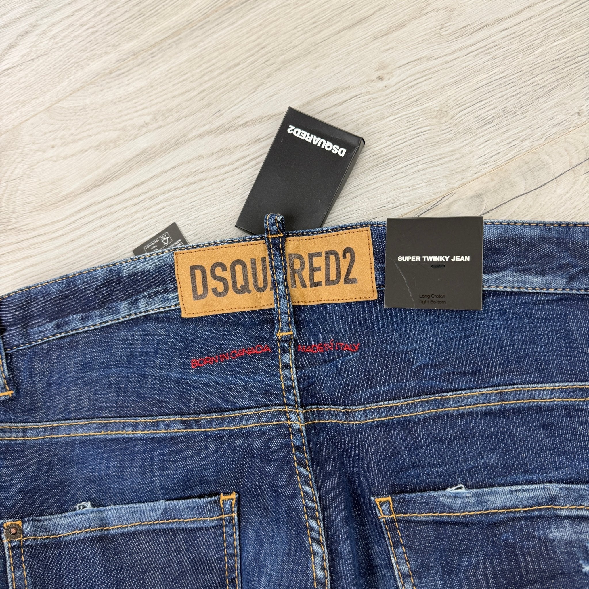 Dsquared2 Men’s Blue Distressed Jeans - 44 (Uk 28) - Morely TrendsDsquared2 Type here:)