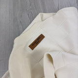 Louis Vuitton Men’s Cream Knitted Crewneck Jumper - Medium
