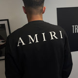 Amiri Men’s Black MA Logo Crewneck Jumper - Morely TrendsAmiri Type here:)