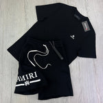 Amiri Men’s Black T-shirt & Short Set - XS - Morely TrendsAmiri Type here:)