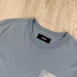 Amiri Men’s Baby Blue T-shirt - Large