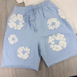 Gallery Dept Men’s White T-shirt & Denim Tears Shorts Set - Morely TrendsGallery Dept Type here:)