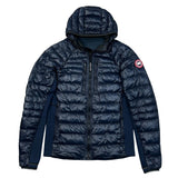 Canada Goose Men’s Navy Zip-up Hybridge Down Jacket