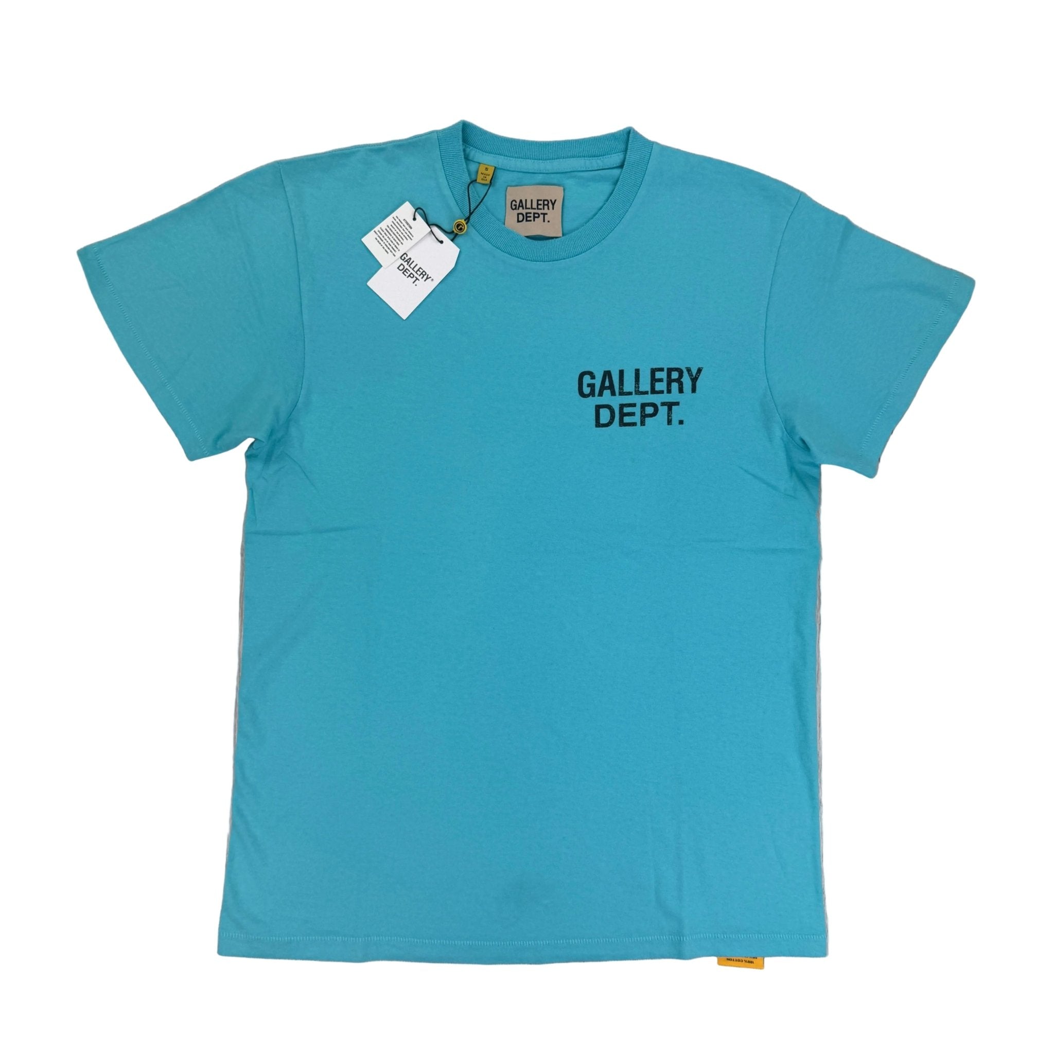 Gallery Dept Men’s Turquoise T-shirt - Morely TrendsGallery Dept Type here:)