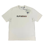 Burberry Men’s White T-shirt & Shorts Set