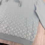 Louis Vuitton Men’s Baby Blue Monogram Gradient Pullover Hoodie - Medium - Morely TrendsLouis Vuitton Type here:)
