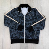 Palm Angels Men’s Camo Zip-up Track Jacket - XL Slim
